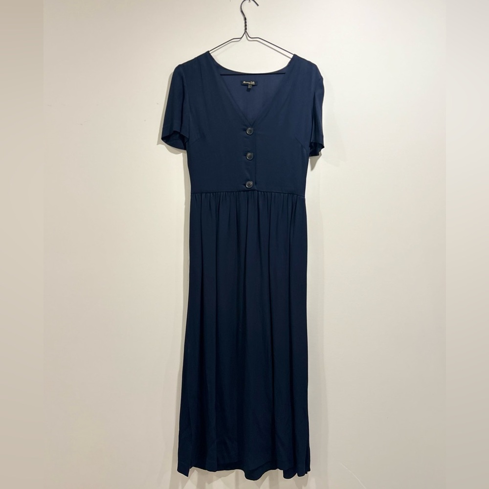 Massimo Dutti Navy Blue Dress |EUC| |Size 34| - Picture 2 of 5
